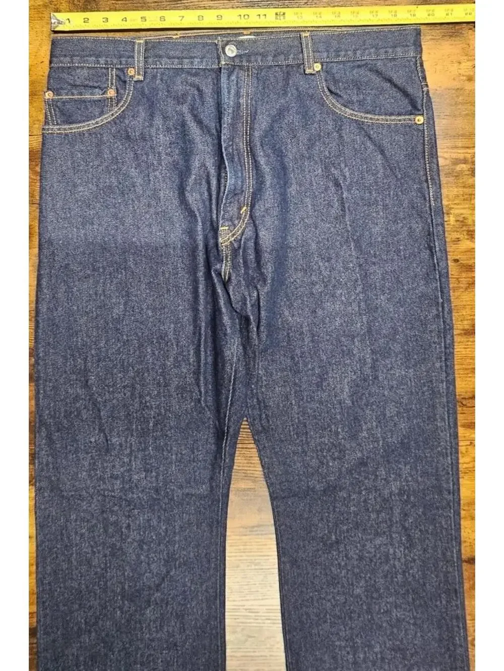 VTG Levi's 517 Boot Cut Men's 38x32‎ Dark Wash Denim Blue Jeans